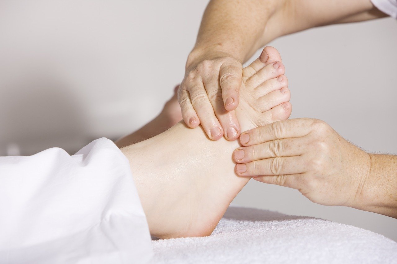 Fussreflexzonenmassage - Arbeit am Fuss